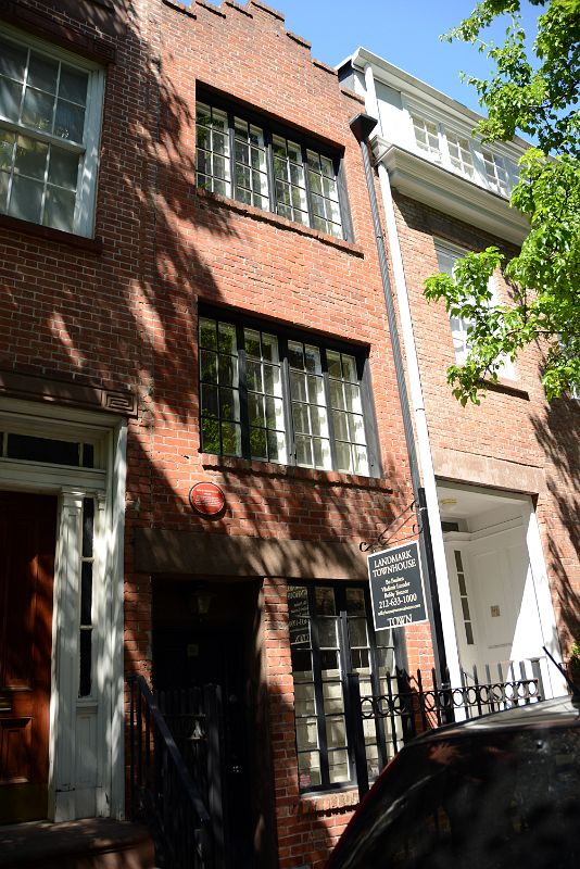08 Edna St. Vincent Millay Wrote Pulitzer Prize Winning The Ballad of the Harp-Weaver While At 75 And Half Bedford St The Narrowest House In New York Greenwich Village